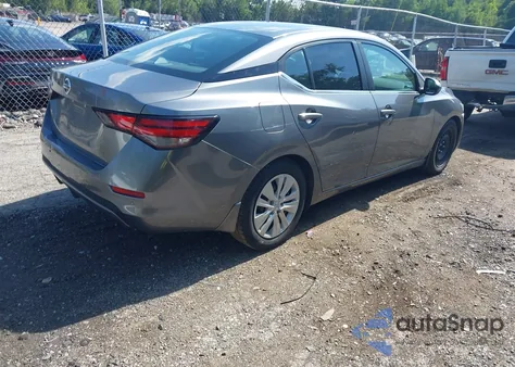 2021 Nissan Sentra S Xtronic Cvt from USA, damaged, VIN 3N1AB8BV9MY232584